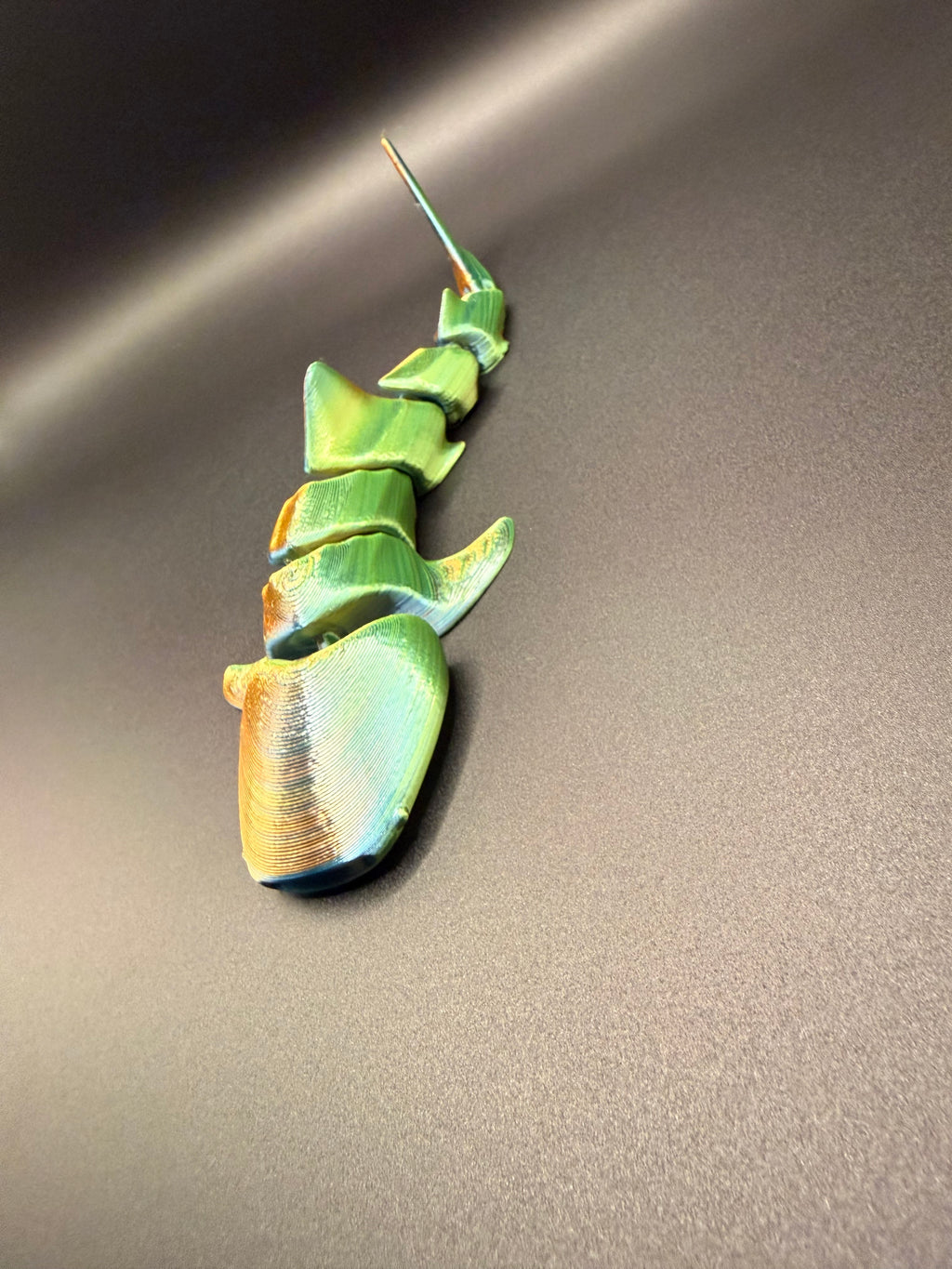 3D printed articulated whale shark