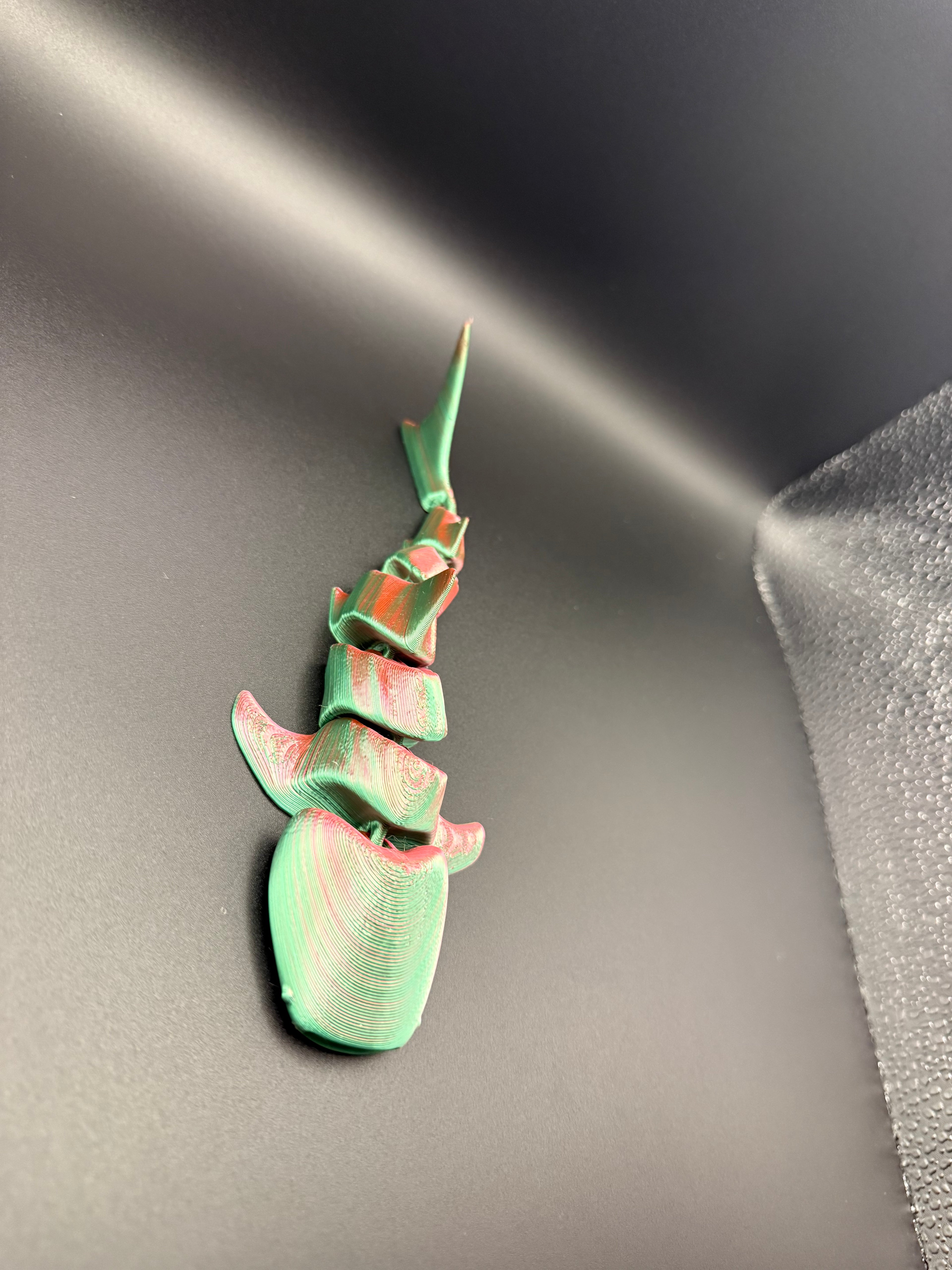 3D printed articulated whale shark