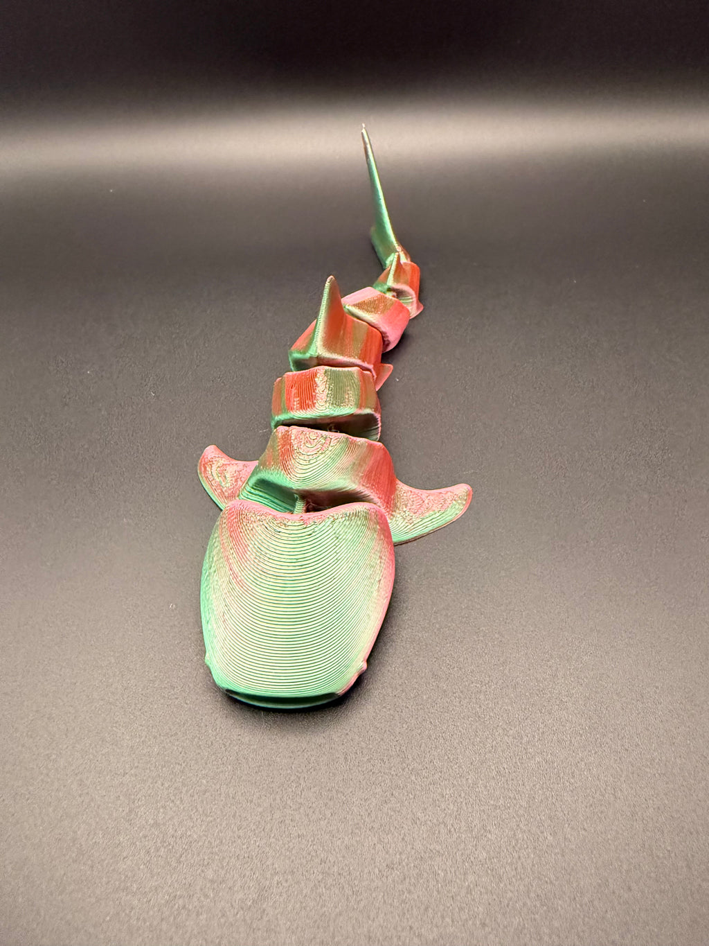 3D printed articulated whale shark